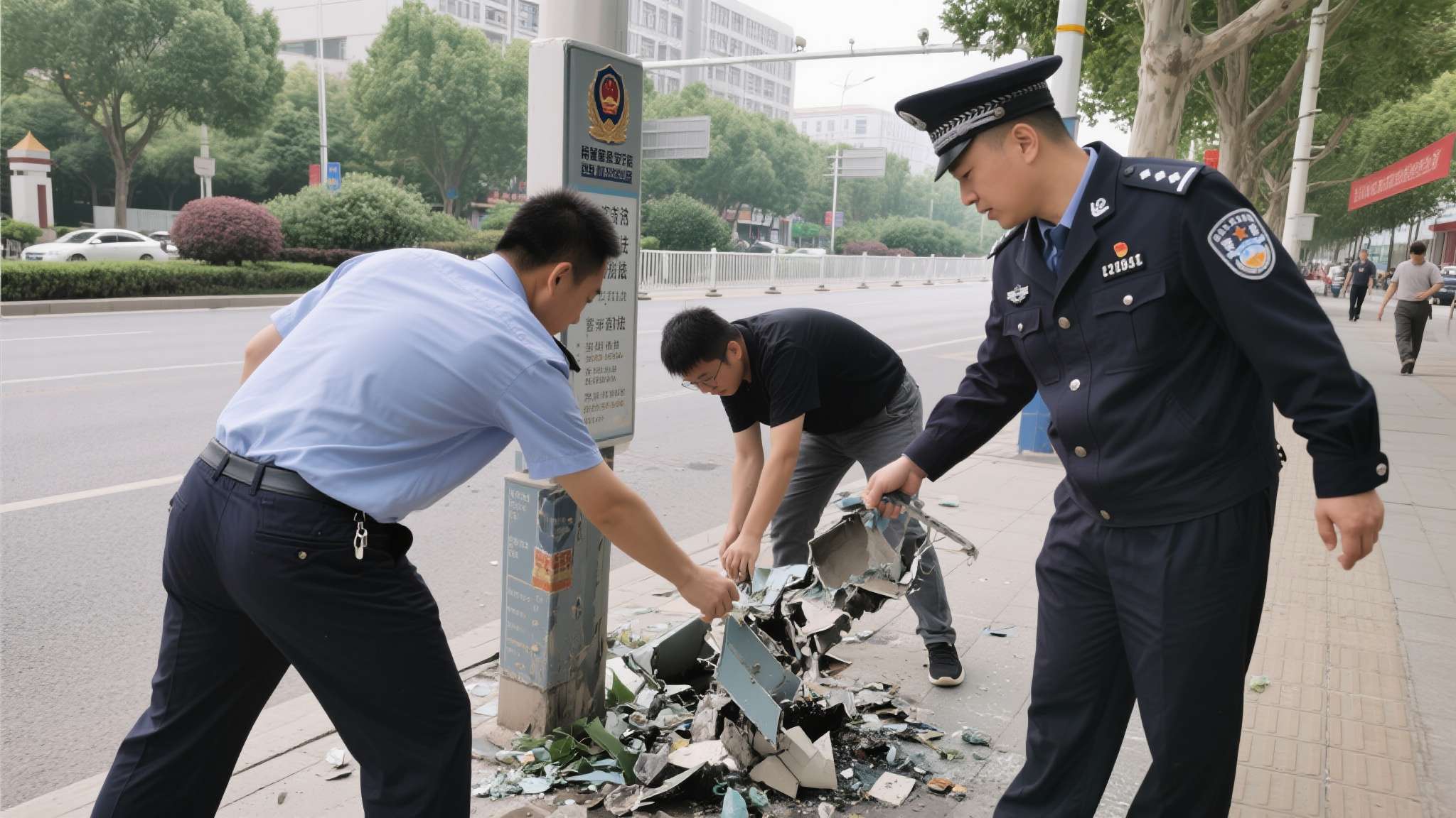 4.&nbsp;依法追究破坏者责任
对故意污染公共设施的行为，依据《治安管理处罚法》及相